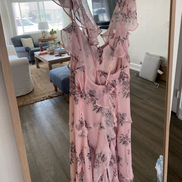 LoveShackFancy Pink Floral Maxi Dress - Picture 5 of 6